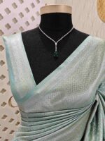 Banarasi with dotted box design - Image 15