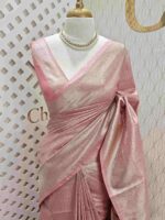Banarasi with dotted box design - Image 11