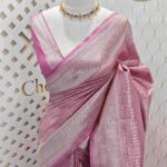 Banarasi with dotted box design