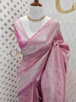 Banarasi with dotted box design