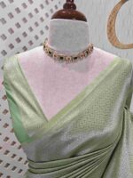 Banarasi with dotted box design - Image 24