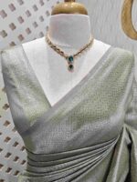 Banarasi with dotted box design - Image 6