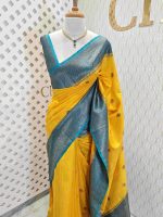 Tussar Banarasi Saree - Image 64