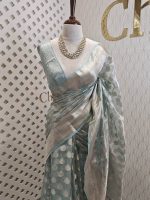 Tissue organza with small bud butta - Image 11