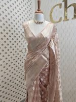 Tissue organza with small bud butta - Image 7