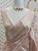 Tissue organza with small bud butta - Image 8