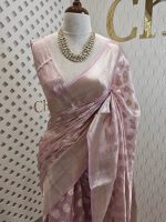 Tissue organza with small bud butta