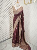 Georgette Banarasi With Lilly Buttas - Image 10