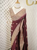 Georgette Banarasi With Lilly Buttas - Image 8