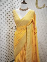 Georgette Banarasi With Lilly Buttas