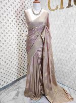 Georgette banarasi with bud shaped butts - Image 32