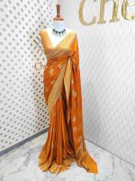 Georgette banarasi with bud shaped butts - Image 8