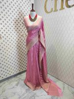 Georgette Banarasi 2 bias line design - Image 18