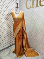 Georgette Banarasi 2 bias line design - Image 28