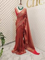 Soft katan with creeper veins and small flower design - Image 18