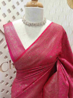 Soft katan with blossom in a triangle butta - Image 2