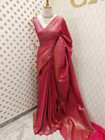 Soft katan with blossom in a triangle butta - Image 3