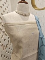 Chanderi Salwar With fence pressed embroidery - Image 13