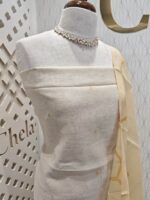 Chanderi Salwar With fence pressed embroidery - Image 15