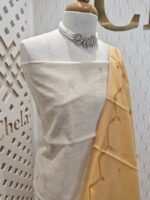 Chanderi Salwar With fence pressed embroidery - Image 19