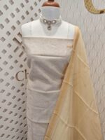 Chanderi salwar with cave art pattern - Image 6