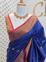 Tussar Banarasi Saree - Image 66