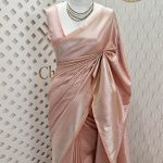 Banarasi with diamond shape buttas and small mango design on border