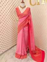 Soft Tussar With Temple Buttas Design - Image 63
