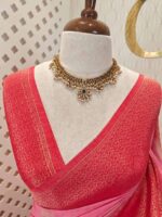 Soft Tussar With Temple Buttas Design - Image 62