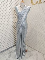 Banarasi with big bud triangle weave - Image 25