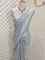 Banarasi with big bud triangle weave - Image 24