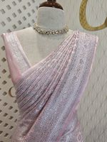Banarasi with big bud triangle weave - Image 18