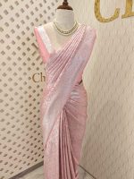 Banarasi with big bud triangle weave - Image 5