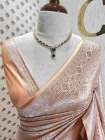 Banarasi with flower and flame weave - Image 8