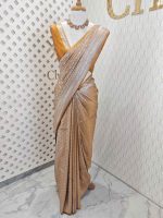 Banarasi with diamond and floral vein strock - Image 3