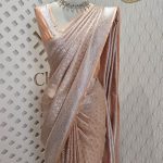 Banarasi with square diamond butta