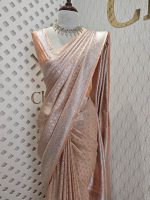 Banarasi with square diamond butta