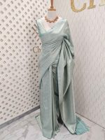 Banarasi with peacock and creeper veins design - Image 22