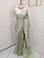 Banarasi with peacock and creeper veins design - Image 16