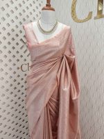 Banarasi with peacock and creeper veins design - Image 11