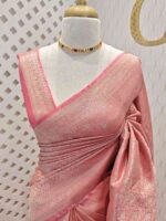Banarasi with ring  around bud design - Image 32
