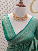 Banarasi with ring  around bud design - Image 36