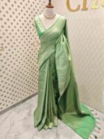 Banarasi with ring  around bud design - Image 40