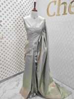 Banarasi with ring  around bud design - Image 28