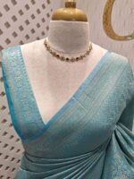 Banarasi with ring  around bud design - Image 45