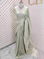 Banarasi with flower buttas on full body - Image 13