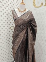 Soft katan with bias curvy weave design - Image 20