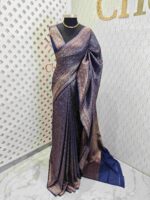 Soft katan with bias curvy weave design - Image 4