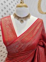 Soft katan with bias curvy weave design - Image 27