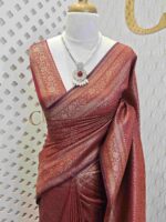 Soft katan with bias curvy weave design - Image 29
